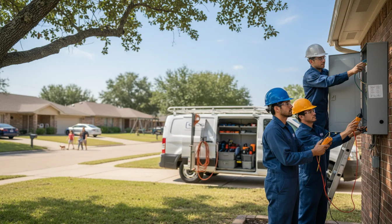 Certified electrician providing emergency electrical services in Burkeville, VA